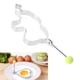 thumbnail image 3 of Molde para freír huevos de tortilla de acero inoxidable Molde para panqueques moldeador de huevos fritos Herramientas de cocina de bricolaje (elefante), 3 of 5