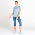 thumbnail image 2 of Dare 2B  - Camiseta Corral Jaspeada para Mujer (Azul Capri), 2 of 5