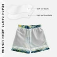 thumbnail image 5 of joogoo Kids Boys Swim Trunks Oil Paint Dragon Beach Board Shorts Drawstring Swimsuit Kid Teen L, 5 of 6