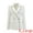 White, variant on DARING DIVA Women's Double Breasted Blazer Business Suit Jacket S Black