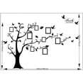 thumbnail image 5 of Arte DIY Etiqueta de la pared Árbol de la memoria Marcos de fotos Braches de árbol genealógico PVC Romovable Fondo Etiqueta de la pared Decoración creativa para el hogar, dormitorio sentado, 5 of 5