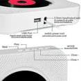 thumbnail image 4 of Reproductor de CD portátil con Bluetooth, reproductor de CD de pared Qoosea, 4 of 5
