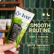 St. Ives BHA Green Tea & Bamboo Face Scrub, Moderate Exfoliating Face Wash with 1% Salicylic Acid, 6oz