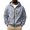 Light Gray, variant on Hoodies for Men Zip Up Hooded Sweatshirt Athletic Jackets Lightweight Casual Long Sleeve Jacket with Zipper Pockets