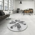 thumbnail image 4 of Ahgly Company Machine Washable Indoor Rectangle Transitional Gray Area Rugs, 2' x 5', 4 of 7