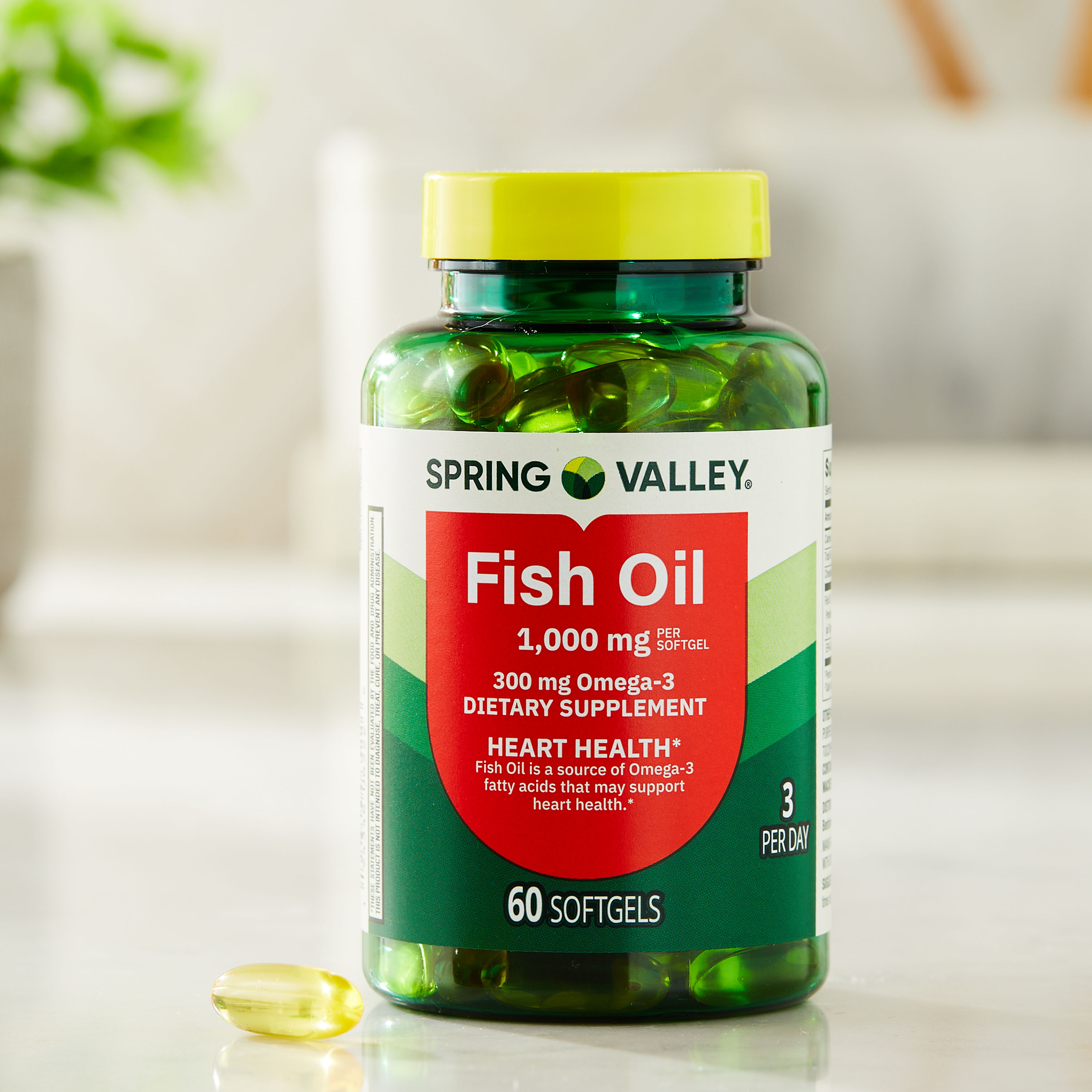 Spring Valley Fish Oil Omega-3 1000 mg Softgels photo 5