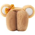 thumbnail image 1 of LinYooLi Cache-Oreilles Moelleux pour Femmes Hiver Chaud Cache-Oreilles Pliables Mignons avec Nœud, 1 of 3