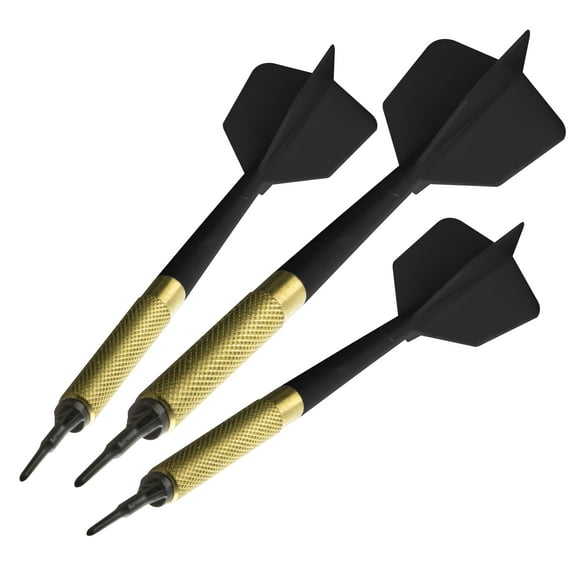 Viper Commercial Bar Darts, 45 Soft Tip Darts, Black