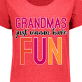 thumbnail image 4 of Inktastic Grandmas Have Fun Women's Plus Size T-Shirt, 4 of 5