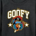thumbnail image 3 of Disney - Goofy Collegiate - Women's Lightweight French Terry Long Sleeve Shirt, 3 of 5