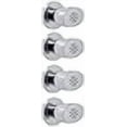 thumbnail image 3 of La Toscana 86CR721 Novello Ensemble de Vaporisateurs pour le Corps - Trois Chrome Poli, 3 of 3