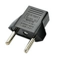 US to European Adapter Travel Plug: Wall Power Outlet Converter ...