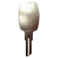 thumbnail image 2 of Kaba Ilco Corp. Brass Key Blank 1098JD - Nickel Plated, Automotive - 10 Pack, 2 of 5