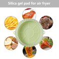 thumbnail image 4 of Almohadilla Para Freidora De Aire Almohadilla de silicona para freidora de aire, accesorios de seguridad para hornear para horno, vaporera, cocina (verde) Hugtrwg Libre de BPA, 4 of 6