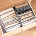 thumbnail image 4 of Moyic Caja de almacenamiento de ropa de 2 piezas, bolsas universales para cajones de pantalones, bolsa divisoria de vaqueros de varias fajas, Almacenamiento y organización del hogar Tipo 3, 4 of 6