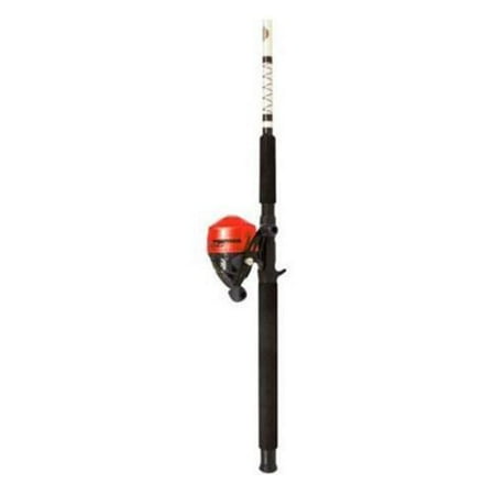 - Zebco Spincast 606 LE Reel and Z - Glass Combo