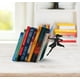 thumbnail image 3 of Sujetalibros para sujetar libros resistentes (Supergal) - Sujetalibros de metal ocultos para estantes, escritorio o encimera - Sujetalibros para decoración del hogar - Regalo para amantes de los libros y decoración del hogar Rojo Verde RV1016-0122982FYD, 3 of 5