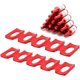 thumbnail image 1 of Portabotellas para nevera, botellero plegable de silicona, soporte para cerveza (rojo), 2 uds., 1 of 5