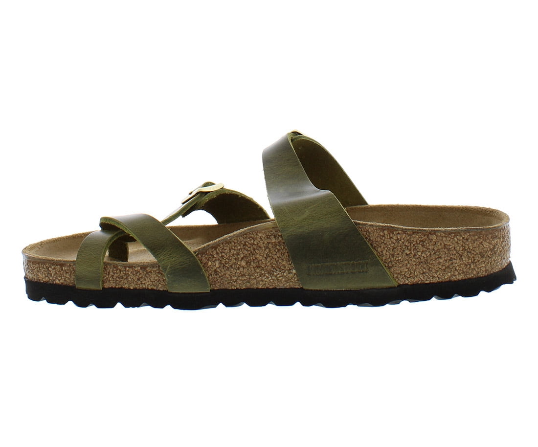 Birkenstock Mayari Unisex Shoes Size 3, Color: Olive