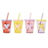 I Heart You Lidded Tumbler, 4 Pack by Drew Barrymore Flower Kids
