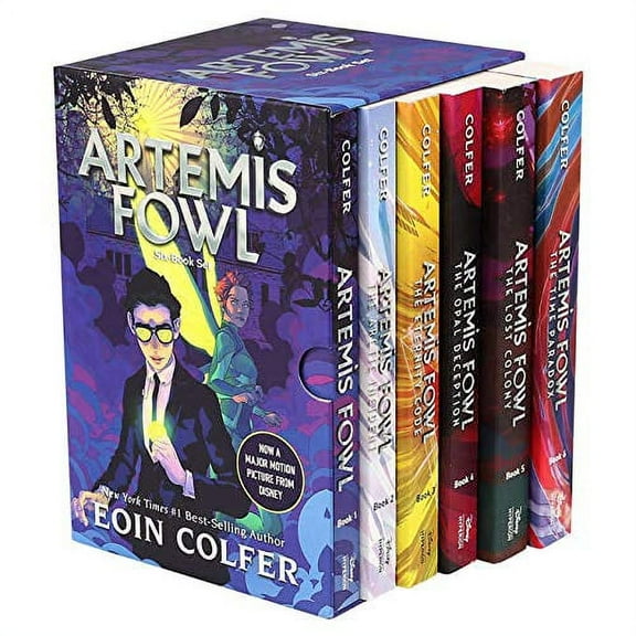 Artemis Fowl Collection by Eoin Colfer: 6 Books Box Set - Ages 10-14 - Paperback