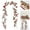 Red, variant on ZLBDYG 1.75m Artificial Christmas Red Berry Vine Garland - Festive Border Decoration for Holiday Home Atmosphere - Flexible Christmas Vine for Mantel, Staircase and Door Frame Decor