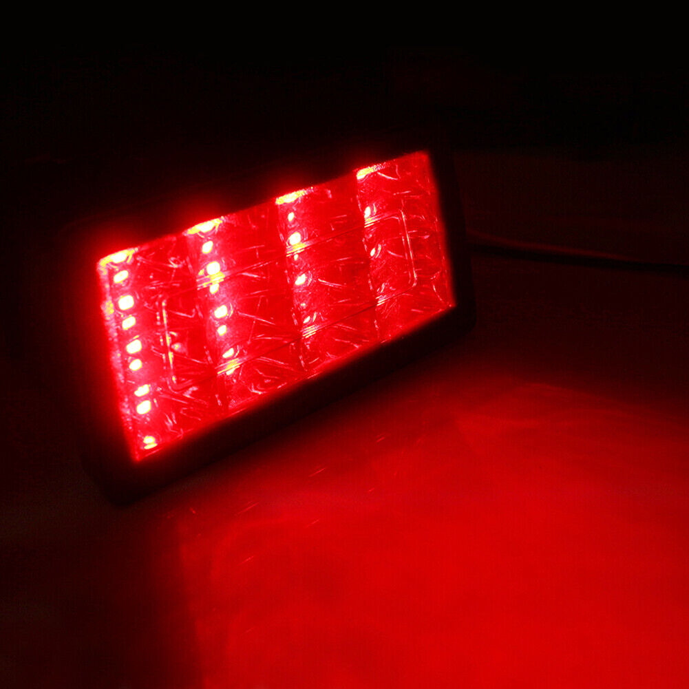 Smoked Lens Red LED Rear Fog/Brake/Tail Light Kit For Subaru WRX STi Impreza XV