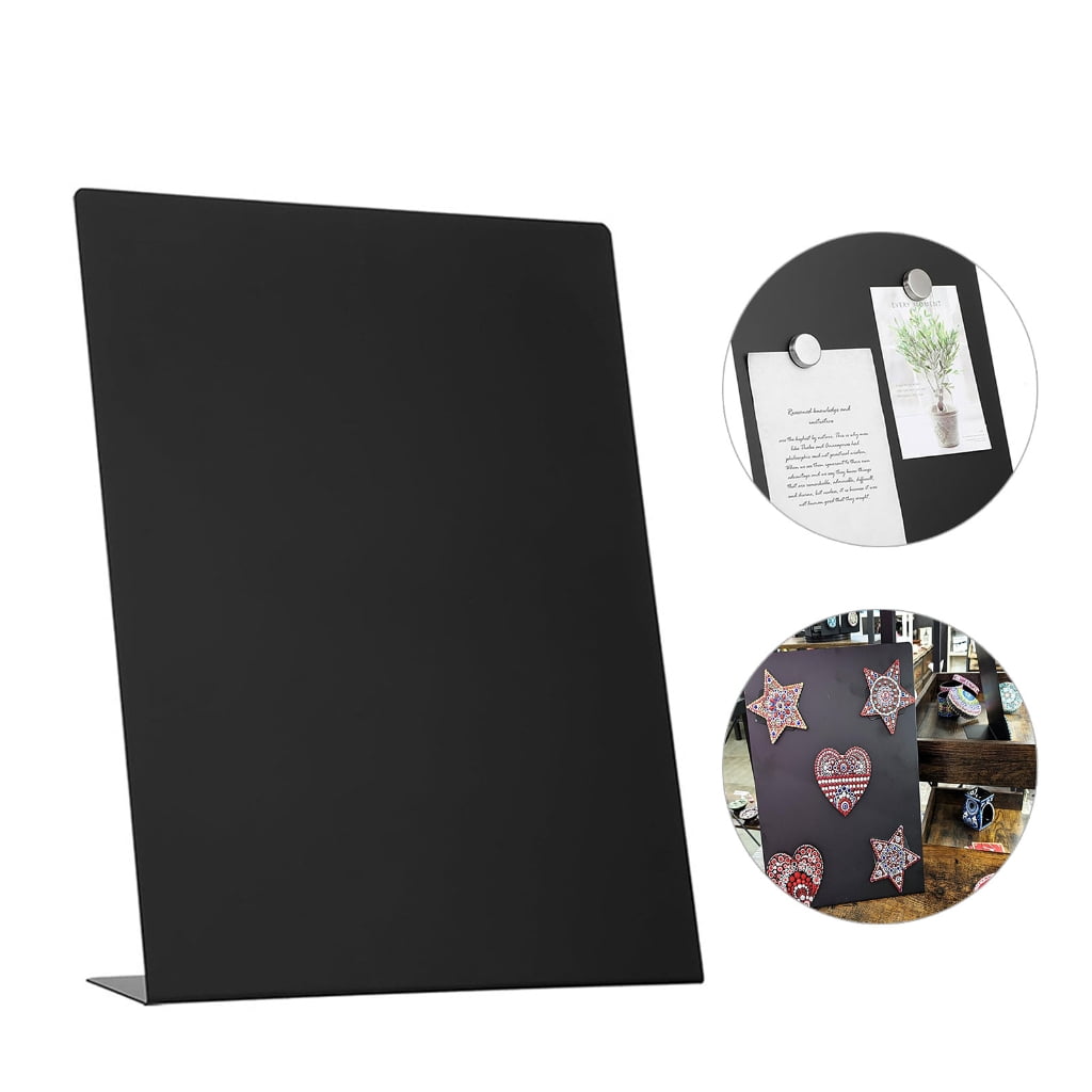 Standing Desk Magnetic Board Erasable Metal Memo Display Board For Office Home