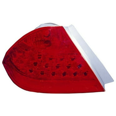 KAI New Economy Replacement Driver Side Tail Light Lens And Housing, Fits 2006-2007 Honda Accord Sedan