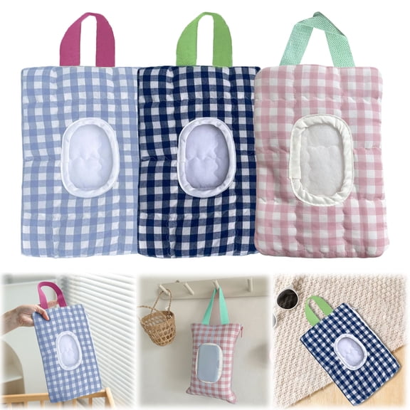 Wipe Holder For Diaper Bag，Diaper Wipe Holder,Wipe Holder Floral Diaper Pouch Portable Quilted Wipes Bag For Car, Stroller