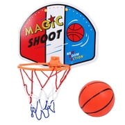 Mini Basketball Hoop Over-The-Door Wall Mounted Backboard Toy For Children Kids indoor Play