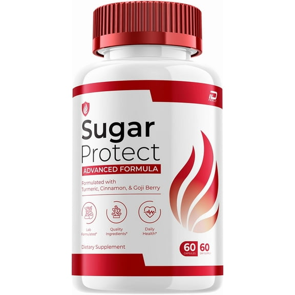 Sugar Protect Capsules – SugarProtect Natural Blend Glycogen Support, 1 Pack, 60 Capsules