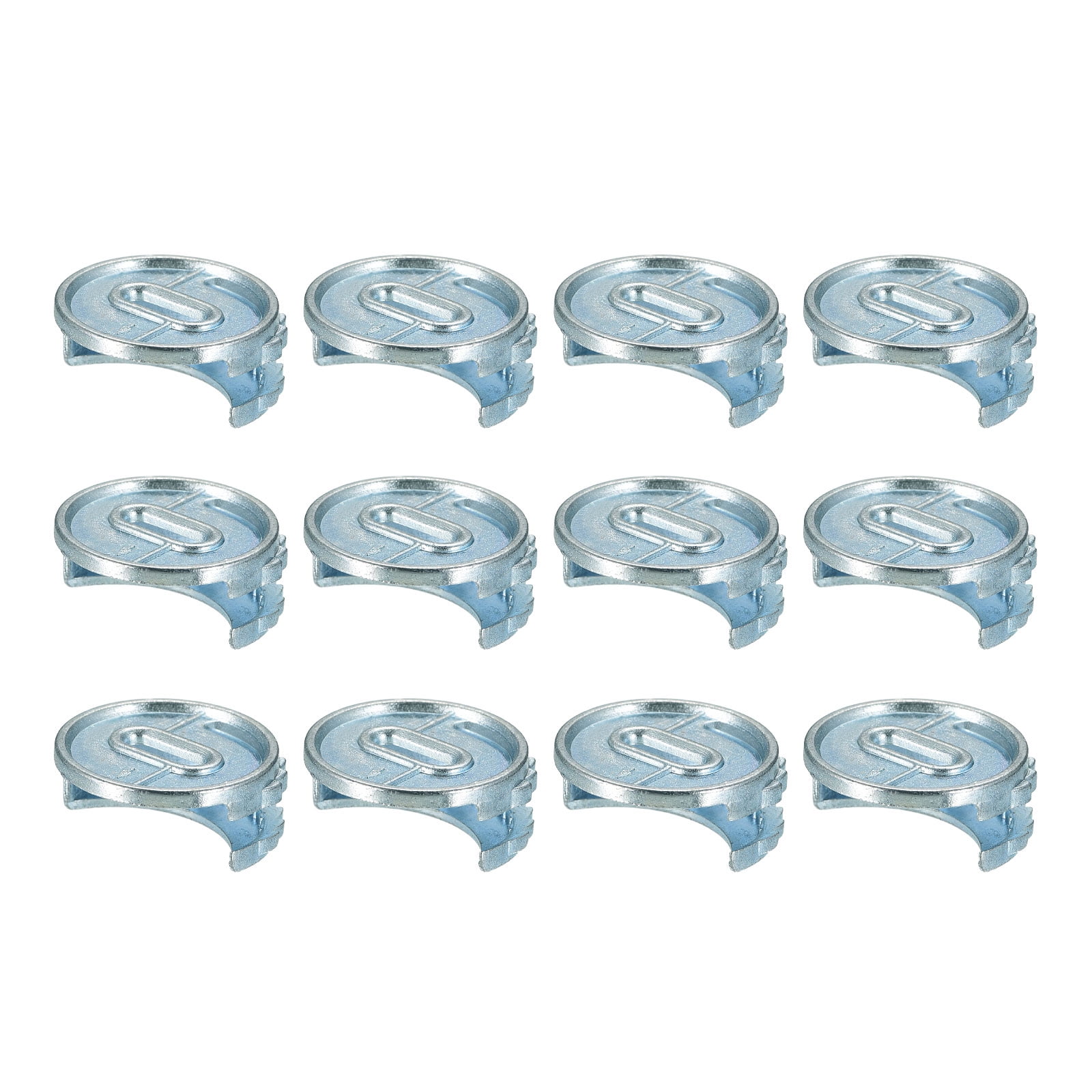 Uxcell Cam Lock Nut for Furniture, 12 Pack 24x11mm Joint Connector