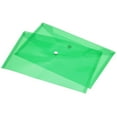 thumbnail image 1 of Unique Bargains A4 File Folders with Snap Button, Green, 12 Pack, 1 of 5