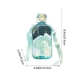 thumbnail image 3 of Botellas De Agua Deportivas De Plástico 1 unidad de botella de agua deportiva de plástico multicolor,vaso térmico con tapa para actividades al aire libre en verano (multicolor) Rkxzt, 3 of 8