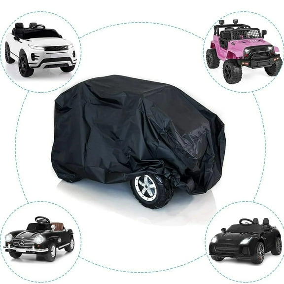 Ride-On Toy Car Cover, Outdoor Wrapper Resistant Protection for Electric Battery Powered Wheels Toy Vehicles - Universal Fit, Water Resistant