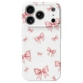 thumbnail image 1 of SKLYDDI Funda para iPhone con Diseño de Moño Rosa, Compatible con MagSafe, 1 of 7