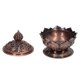 thumbnail image 1 of Lotus Incense Burner Vintage Style Flower Shaped Alloy Incense Holder for Home Decoration Antique Bronze, 1 of 4