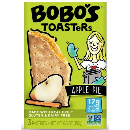 (Price/CASE)Bobo s Oat Bars 205-D Apple Pie Toaster 8-6.6 Ounce