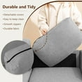 thumbnail image 5 of 89" Mid Century Modern Upholstered Sofa with Armrests 3 Seater Sofa Couch with Deep Seats, 5 of 6