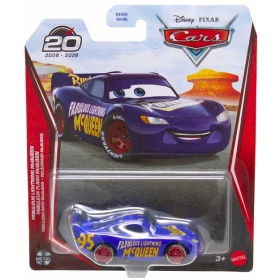 Disney / Pixar Cars Metal Fabulous Lightning McQueen Diecast Car
