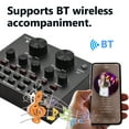 thumbnail image 2 of Graflsoa V8 Live Streaming Sound Card & Mic Kit with 6 Sound Modes, 12 Effects, Bluetooth, Built-in Battery, and Paper Box Packaging, 2 of 6