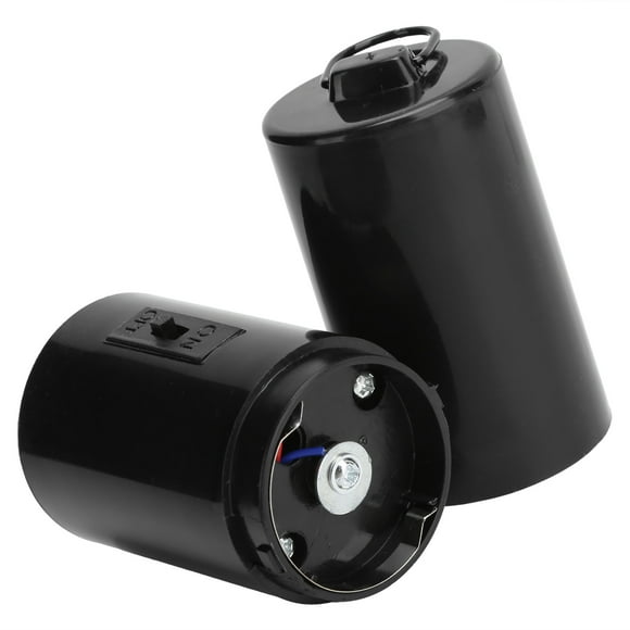 Khall Moteur Rotatif Suspendu Noir pour Carillons Éoliens Accessoy de Jardin Mobile Fonctionnant sur Batterie, Moteur d'Affichage Suspendu, Accessoy de Jardin