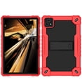 thumbnail image 4 of SOATUTO For T-Mobile Revvl Tab 5G Come With Tempered Glass Screen Protector Film Tablet Case with Kickstand / Shoulder Strap Kids Friendly Shell Fit for T-Mobile Revvl 10.36 inch - Red+Black/1 Pcs, 4 of 6