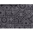 thumbnail image 2 of Zelouf Chester Sweater Knit  , Sewing, DIY, Crafts Fabric by the Yard, 999 Black, 1 Yard, 2 of 2