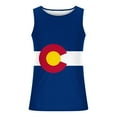 thumbnail image 3 of Njoeus Graphic Tees for Men Big & Tall American State Flag Tank Tops Fitness Muscle Tee Sleeveless Shirts for Men Summer Sports Gym Workout T-Shirts S-4XL (Colorado), 3 of 4