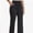 Black, variant on Womens High Waisted Wide Leg Yoga Pants with Pockets Elastic Casual Sportswear Pants