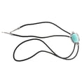 thumbnail image 4 of 2x Cowboy Gem Stone Rodeo Country Western Leather Bolo Bola Tie Line Dance Neck Yuyangstore Corbata Bolo Vintage, 4 of 8