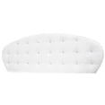 thumbnail image 4 of Best Master France Faux Leather California King Platform Bed in White High Gloss, 4 of 4
