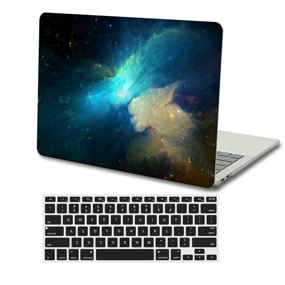 KSK KAISHEK for MacBook Pro 16 inchs Case 2019 - 2020 Release Model A2141, Plastic Hard Case Cover + Black Keyboard Cover, Galaxy A 0203